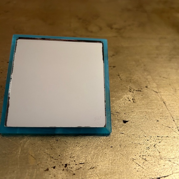 Glass Art Box with Feet & Mirror - Picture 6 of 11